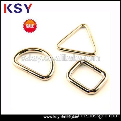 New Arrival Fashion 1 inch Metal Open D Ring